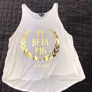 Pi Beta Phi tank top